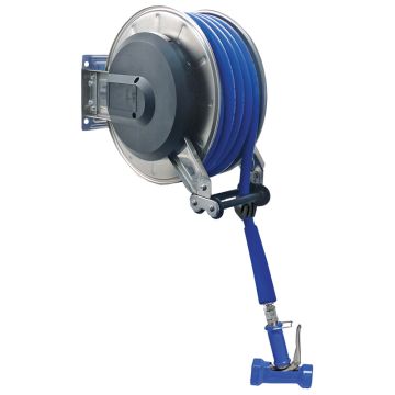 Schlauchroller mit Handbrause, 10 m, Anschluss 1/2