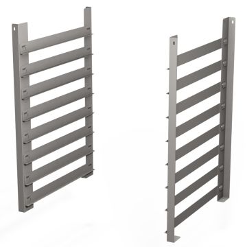 Blechführung 8 Niv. für Untergestell 5x EN(GN) (610x600x23mm)