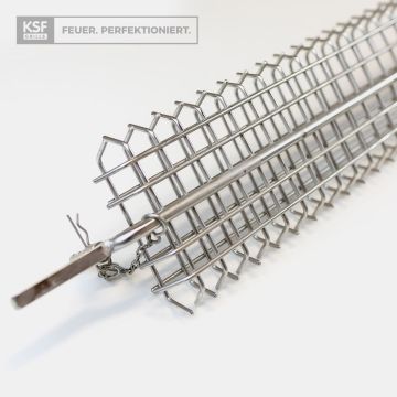 KSF Grillkorb flach 12mm, Länge 132,2cm