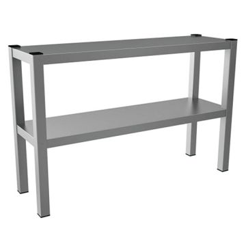 Ausgabeaufsatz, Aufsatz 2-etagig, seitlich offen, 1500x300 mm