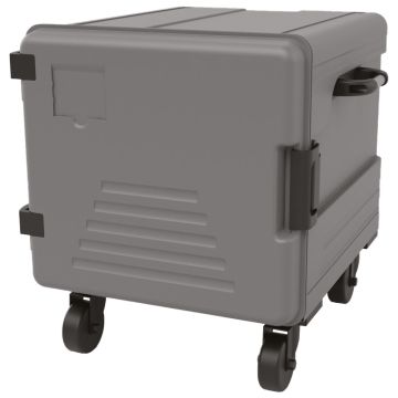 Thermobox neutral auf Rädern, 7x GN 2/1 h=65 mm
