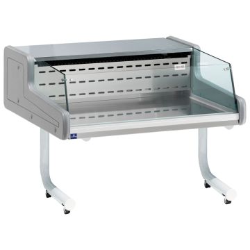 Kühltheke auf Rädern für die Selbstbedienung, statische Kühlung, +2°/+5°C, B=1500 mm