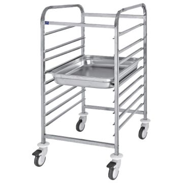 Transportwagen für GN-Behälter, 9x GN 2/1 H=65 mm