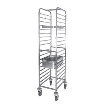 Transportwagen für GN-Behälter, 17x GN 1/1 H=65 mm
