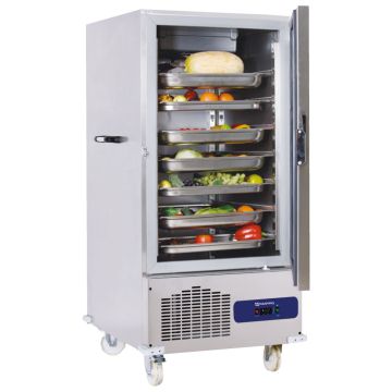 Kühlschrank für Bleche auf Rädern, 12x GN 2/1, -2/+8 °C