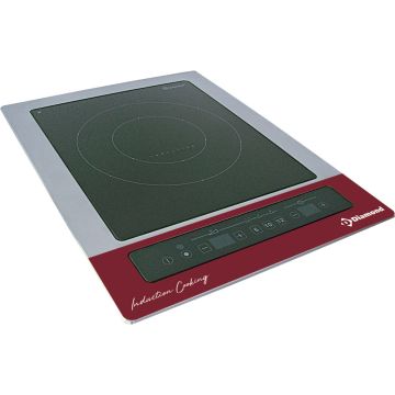 Induktionsplatte, Einbaugerät,6 kW-TRI, Touch-Tasten (440x580mm)