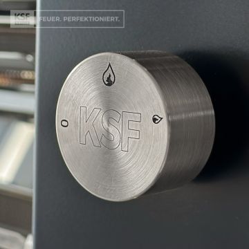 KSF Drive Shaft with Gear, 19 Teeth - mit Nullschaltung oben für Hähnchengrill München, für Großgrills