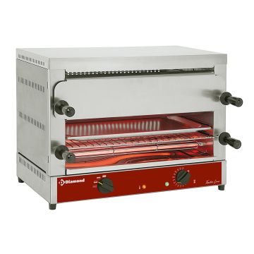 Elektro Salamander-Toaster GN 1/1, 2 Etagen (520x320), "Quarz" (640x380x475mm)