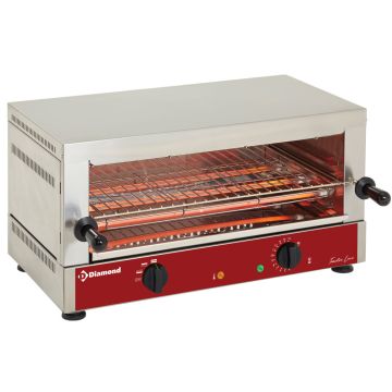 Elektro Salamander-Toaster GN 1/1, 1 Etage (520x320), "Quarz" (640x380x330mm)