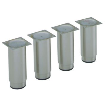 4 höhenverstellbare Füße für Ofen 6 & 10x GN1/1-GN 2/1 (150mm)
