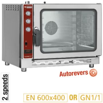 GasKonvektionsofen 5xEN(GN) mit automatischer Befeuchtung (905x855x760mm)