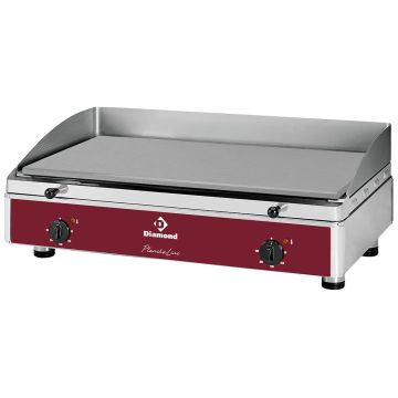 Elektro Grillplatte, glatt (808x530x305mm)