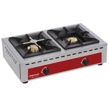 Tisch Herd, 2 Brenner (7+5 kW) (690x510x195mm)