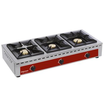 Tisch Herd - 3 Brenner (7+5+7 kW) (1005x510x195mm)