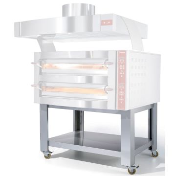Gestell Edelstahlimitat für GDX12/35-LDP "XL"  + 4 Rollen, 2 mit Bremse