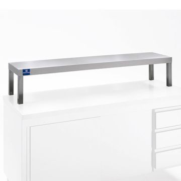 Ausgabeaufsatz, Aufsatz 1- etagig, seitlich offen, 1600x350 mm