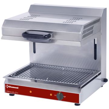 Elektro Salamander mit höhenverstellbarem Stahlheizkörper (600x590x590mm)