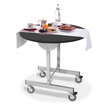 Service Tisch Ø 800 mm, Zimmerservice (540x800x780mm)