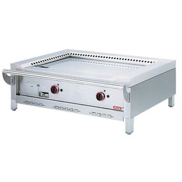 Gas-Teppanyaki, Tischmodell, 2 Zonen