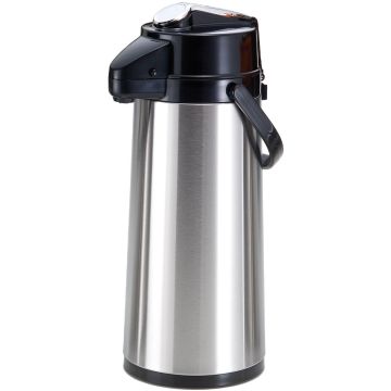 Thermoskanne isothermisch, Edelstahl 2,2 Liter (150x150x405mm)