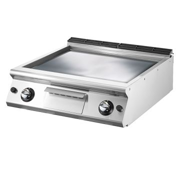 Gas-Grillplatte, Tischmodell, glatte Platte