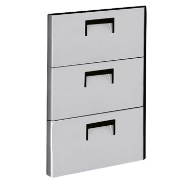 Schubladen-Set 3x 1/3 für Bierausschanktheken