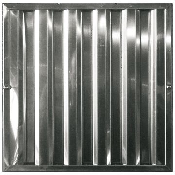 Labyrinthfilter aus Edelstahl 400x500 mm