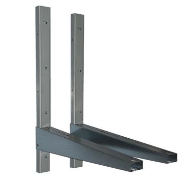 2 Wandkonsolen für Filtriereinheiten, 650x550 mm