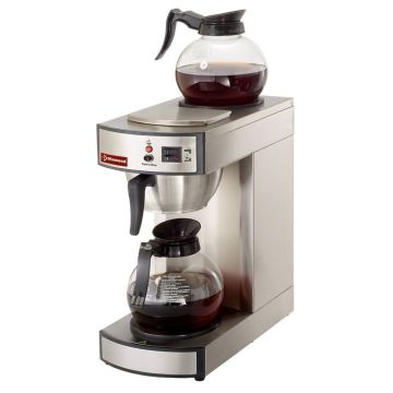 Filter Kaffeemaschine - 1-gruppig + 2 Wärmhalteplatten - Automatisch  (196x360x430mm)