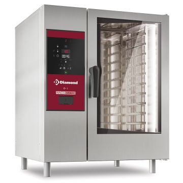 Kombidämpfer mit Boiler & Konvektion 10x GN 1/1+ Reinung (867x850x1058mm)