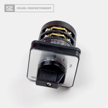 KSF Elektroschalter 0-1-2 für Geräte mit Licht