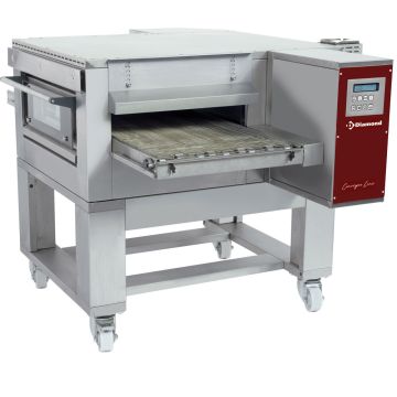 Elektro Kettenbandofen Umluft 500  mm (1260x1750x490mm)