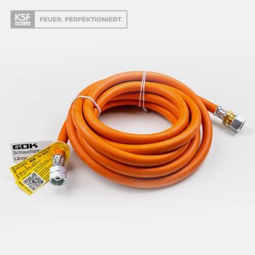 KSF Gasschlauch für Regler - 5 Meter