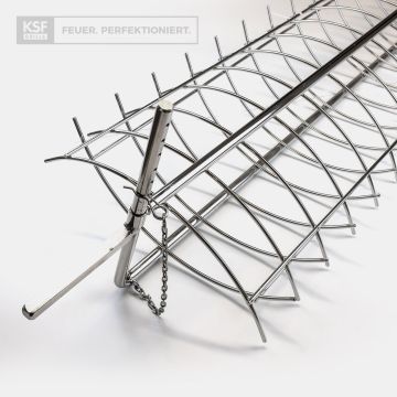 KSF Spanferkelkorb Vierkant 15 mm Spieß Hubertus