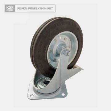 KSF Lenkrolle Ø125mm mit Feststellbremse