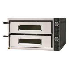 GGF Pizzaofen mit zwei Kammern, 9,6 kW, 950x840x540 mm (BxTxH)
