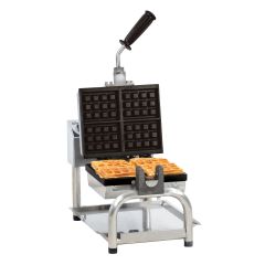 Waffle maker 180° opening - 4 mini waffles